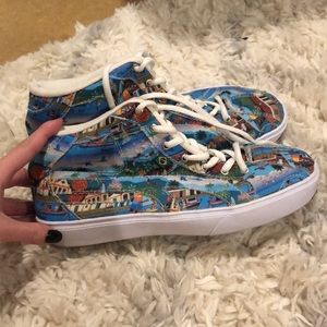 Unique patterned High tops from Brazil